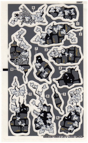 Lego monster fighters foglio - monster,