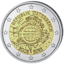 Euro commemorativa austria - euro,
