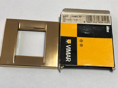 Placca vimar idea 17092 - 17092.32, oro