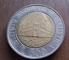 500 LIRE 1996 - ISTAT - #4