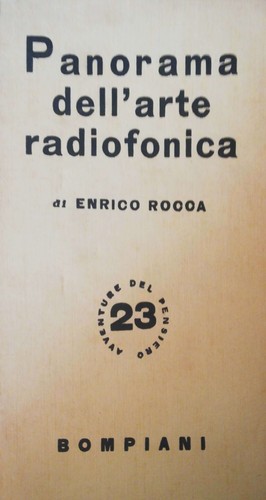 Panorama dell arte radiofonica - dell'arte,