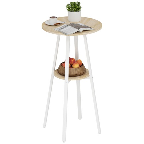 Homcom tavolo alto - tavolo, con