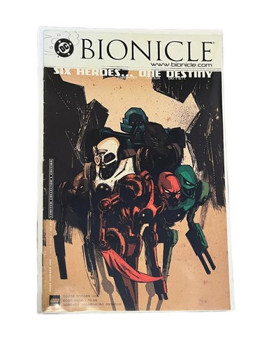 Lego bionicle six - heroes, one