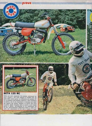 Advertising test moto beta 125 - test,