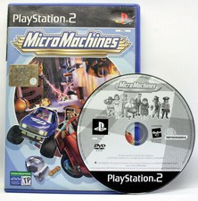 MICROMACHINES PS2 SLES-50820 GIOCO EDIZIONE ITALIANA PRIMA STAMPA VBC 74651