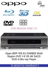 OPPO BDP-105EU Darbee Edition Blu-ray 3D 4K SACD DVD-A M Region Lettore DVD 1-6