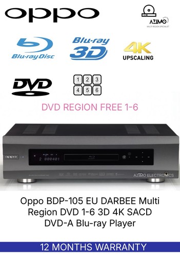 Oppo bdp 105eu - oppo, darbee