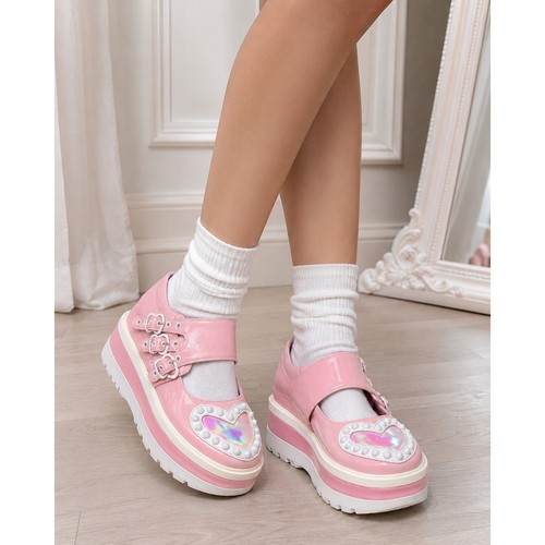 Scarpe mary jane demonia - scarpe, rosa