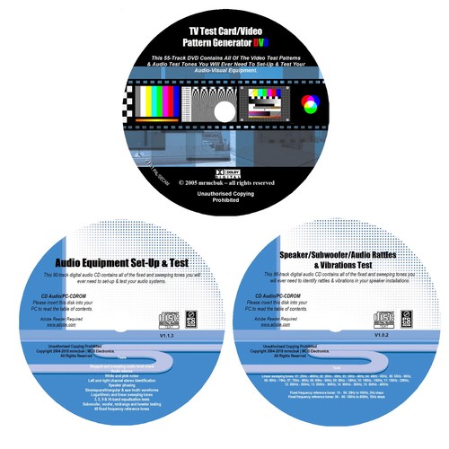 Test card dvd equipment - tv,