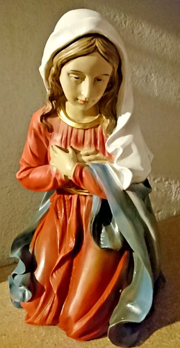 Statua presepe figura madonna - figura,