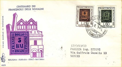 Italia 1959 fdc - italia, (venetia)
