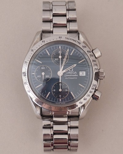 Omega speedmaster date blue - date,