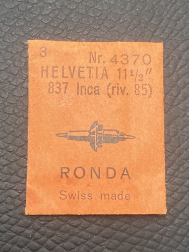 Helvetia 837 ronda 4370 - helvetia, #4370