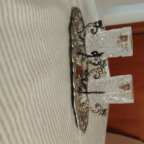 Set vintage anni vassoio - vintage, 70