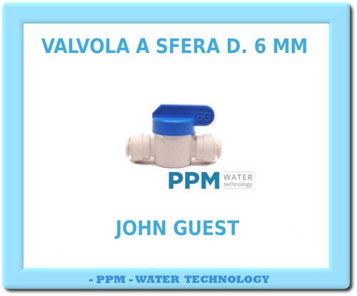 Valvola acqua 6 mm - valvola, d.