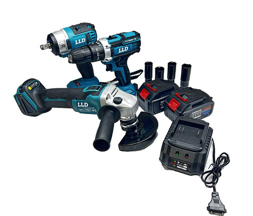 Kit trapano avvitatore - 3, in
