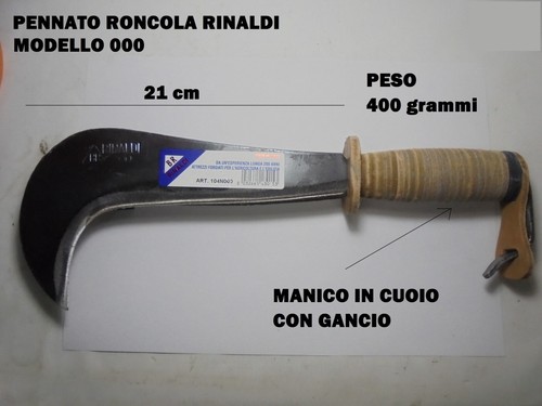 Rinaldi roncola pennato 000in - roncola,