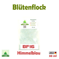 BF16 Blütenflock / Himmelblau / 30 ml / Diorama / Modellbau
