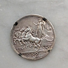 226) 2 LIRE REGNO D'ITALIA DEL