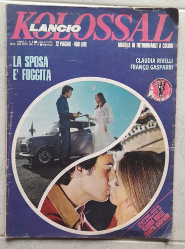 Fotoromanzo lancio kolossal - fotoromanzo, n
