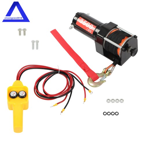 Argano elettrico 12v 3500lb - elettrico,