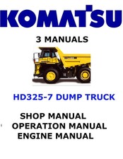 KOMATSU HD325-7 OPERATORI
