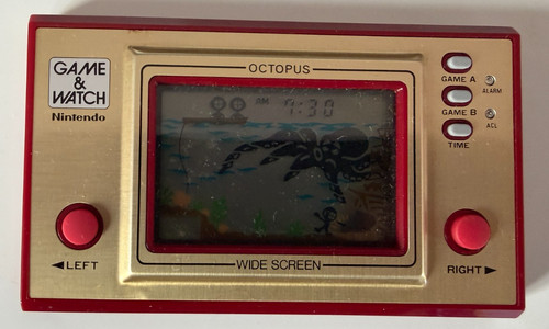 Nintendo game watch - &,
