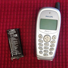 TELEFONO CELLULARE PHILIPS VINTAGE TELEFONINO FISIO 121 ANNO 2002 DA COLLEZIONE