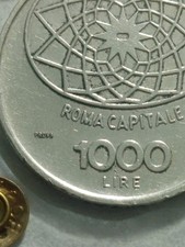 1000 lire concordia argento - lire,