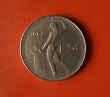 50 LIRE 1964 ERRORE -