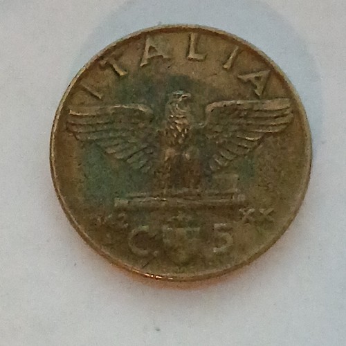 Regno italia moneta 5 - regno, d'italia