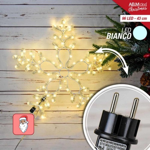 Fiocco neve led 43cm - 96,