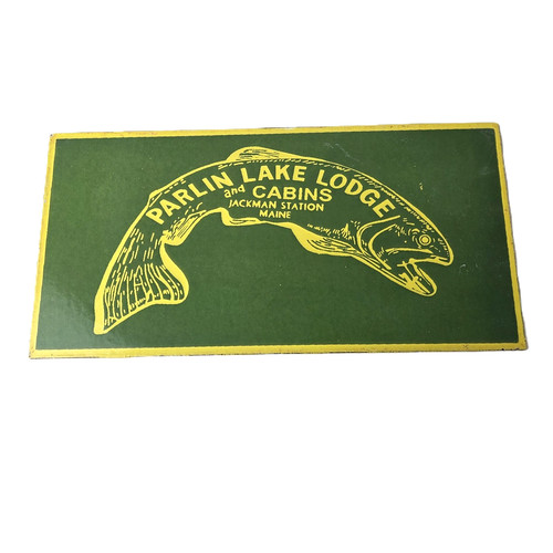 Insegna vintage parlin lake - vintage,