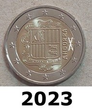 Andorra monete 2 euro - -,