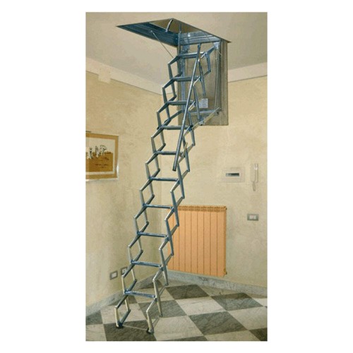 Scala pantografo soffitto - a,
