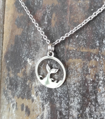 Collana girocollo acciaio con