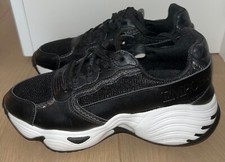 Scarpe donna Emporio Armani con maxi suola nere in pelle, numero 40  