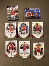 TOPPS UEFA UCC FLAGSHIP 2023 2024 BASE SET ARSENAL JESUS ODEGAARD SALA RICE