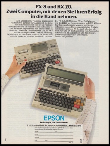 Epson hx 20 - px-8, hx-20