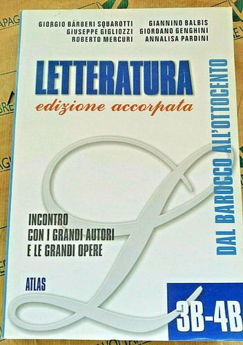 Letteratura edizione accorpata - letteratura,