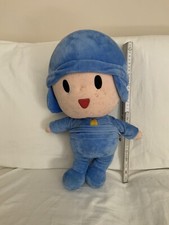 Pocoyo Bambola Blu Cartone Animato Peluche Pupazzo 40 Cm