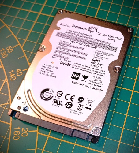Seagate laptop thin sshd 500gb - seagate,