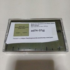 Musica per sassofono e basso