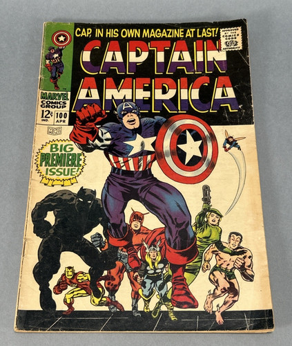 Marvel captain america 100 - america, #100