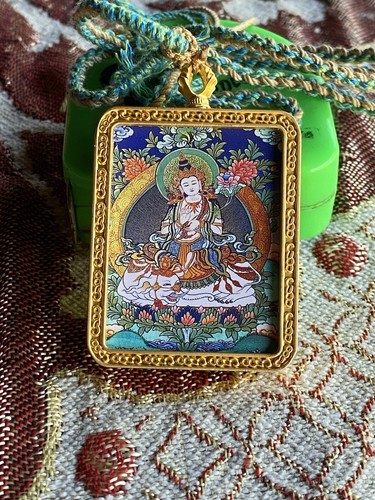 Thangka amuleto buddismo - amuleto, stile