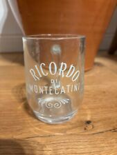 Tazza Montecatini terme vintage ricordo collezionismo bicchiere