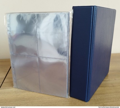 Album raccoglitore blu con - album, 50