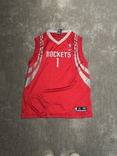 Jersey maglia NBA oversize rosso Vintage Shirt basket (XL)