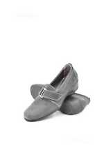 Scarpe Donna Susimoda Camoscio Grigio Vera Pelle N 40 Nuove