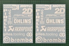 Kit adesivi 20 pezzi "Race